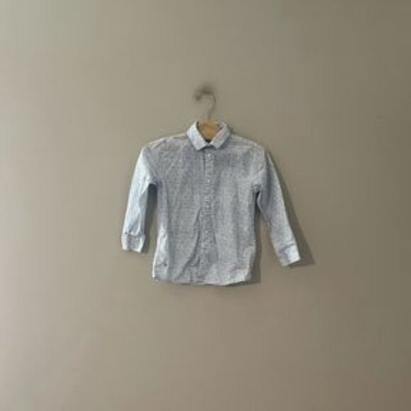 $16 ADD ON Mayoral long sleeve collared shirt Baby Gap Zara Janie‎ and Jack - Picture 1 of 3